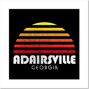 Adairsville Georgia Vacation Sunset GA Posters and Art